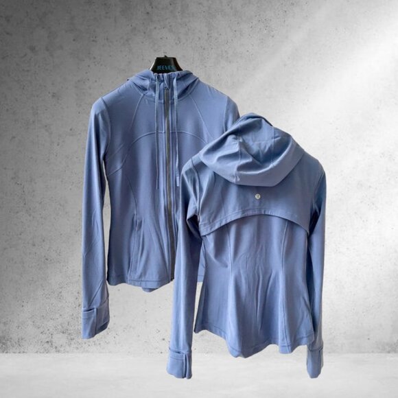 👀💦💧In Search of💧💦 Lululemon Nulu Hooded Define Jacket in Waterdrop Size 10 - Picture 3 of 6
